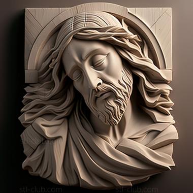 3D model st jesus (STL)